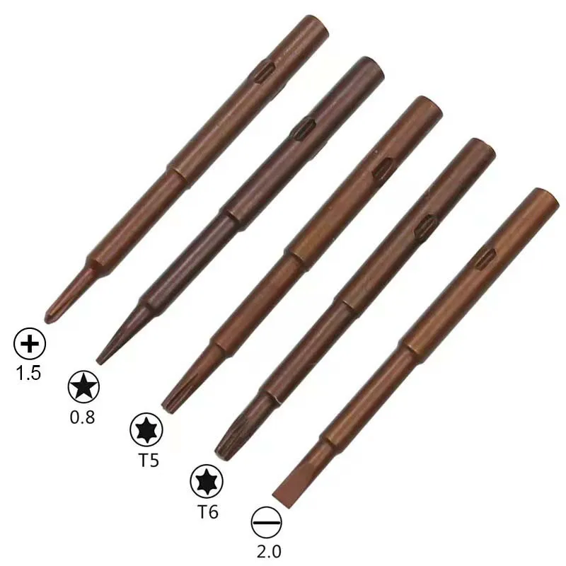 5-in-1 Multifunctional Screwdriver Kit for Eyeglass Mini Pocket Multifunction Small Screwdriver Pen Set