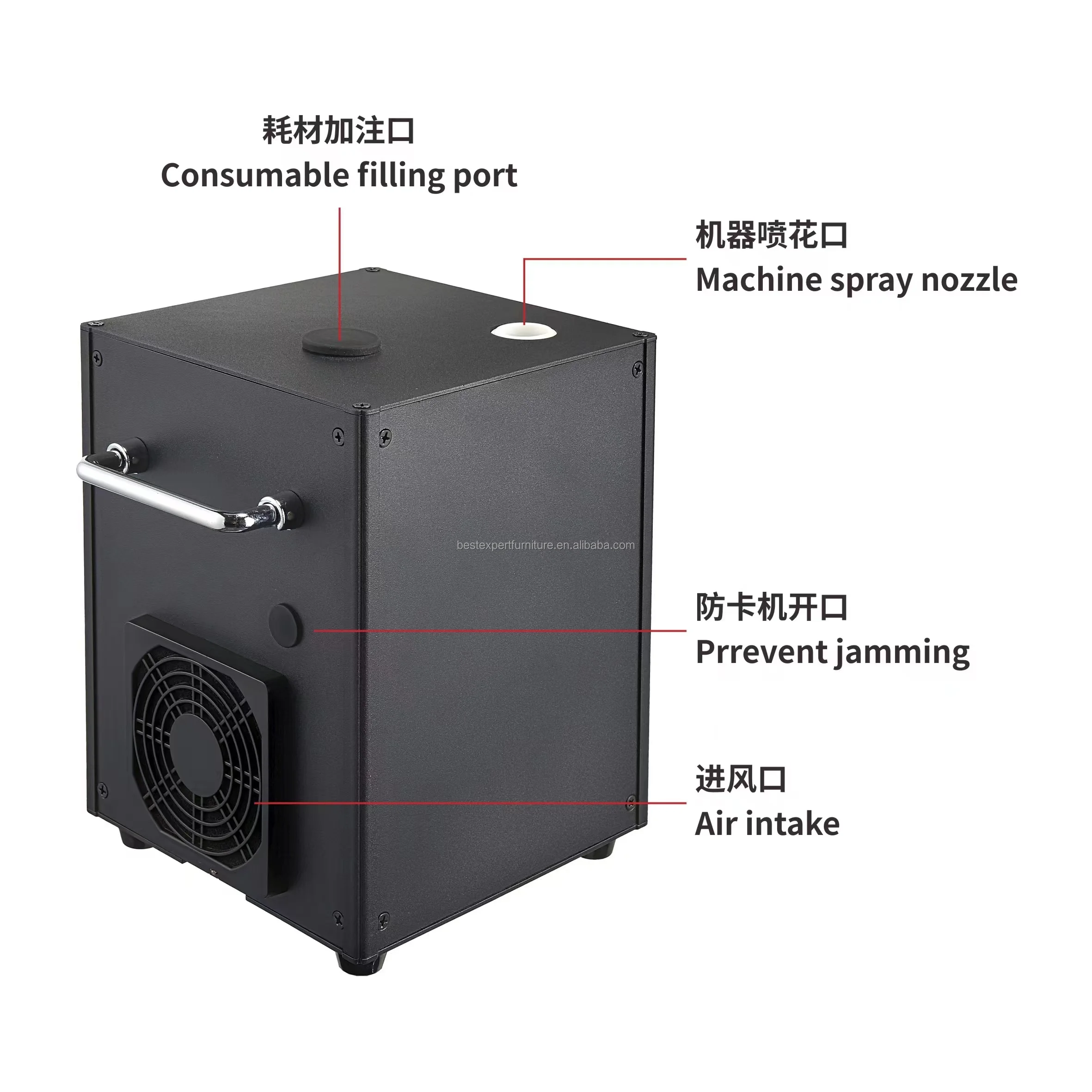 Cold Fountain Fire Cold Sparkler Number Cold Spark Machine for Wedding Event