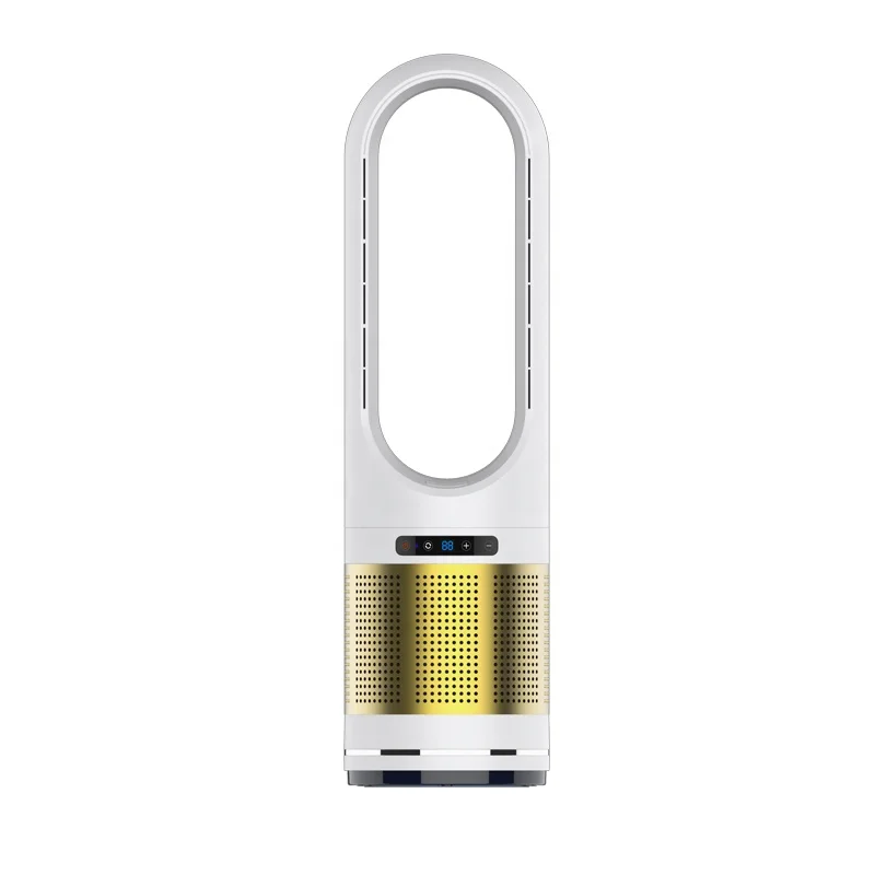 3 In 1 Air Cooler And Heater Bladeless Fan  With Air Purifier Functions
