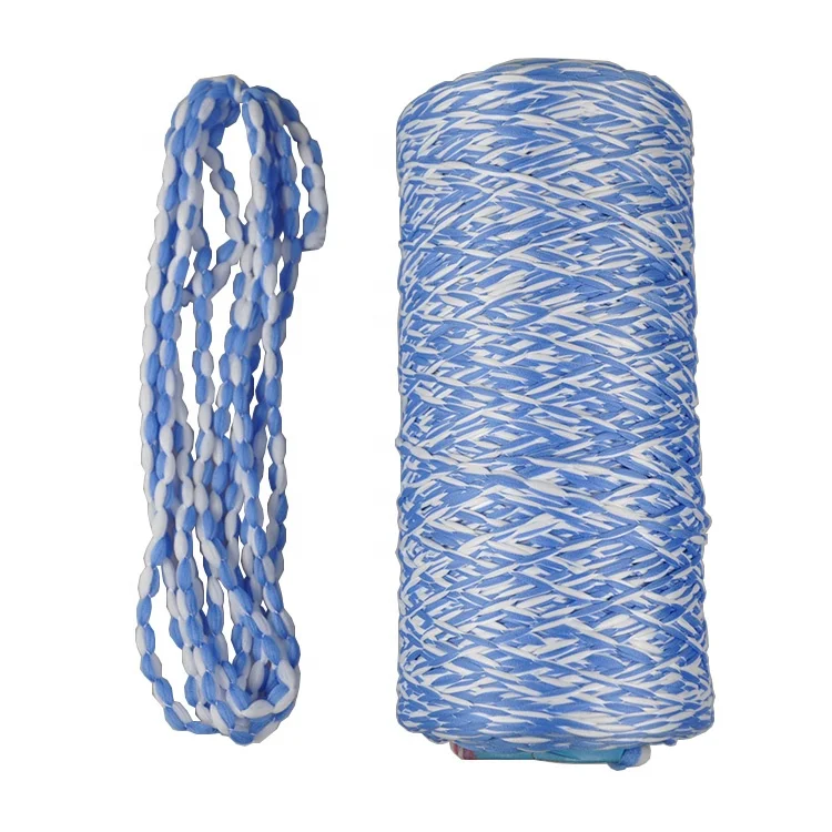factory wholesale Customized all colores ultra absorbent Cheap spin Mop Raw Material microfiber yarn thread strips roll for mops