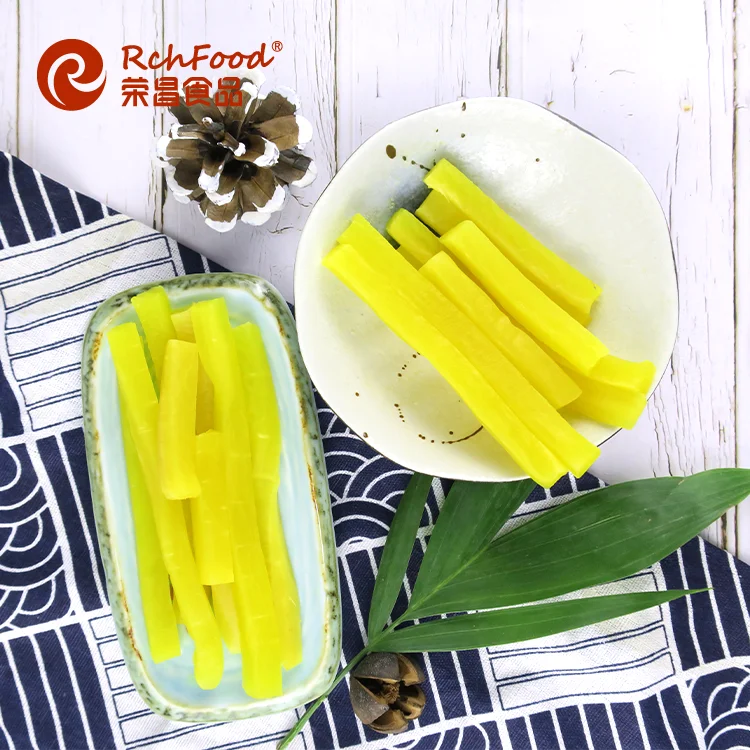 Sushi Ingredients Pickled Yellow Radish
