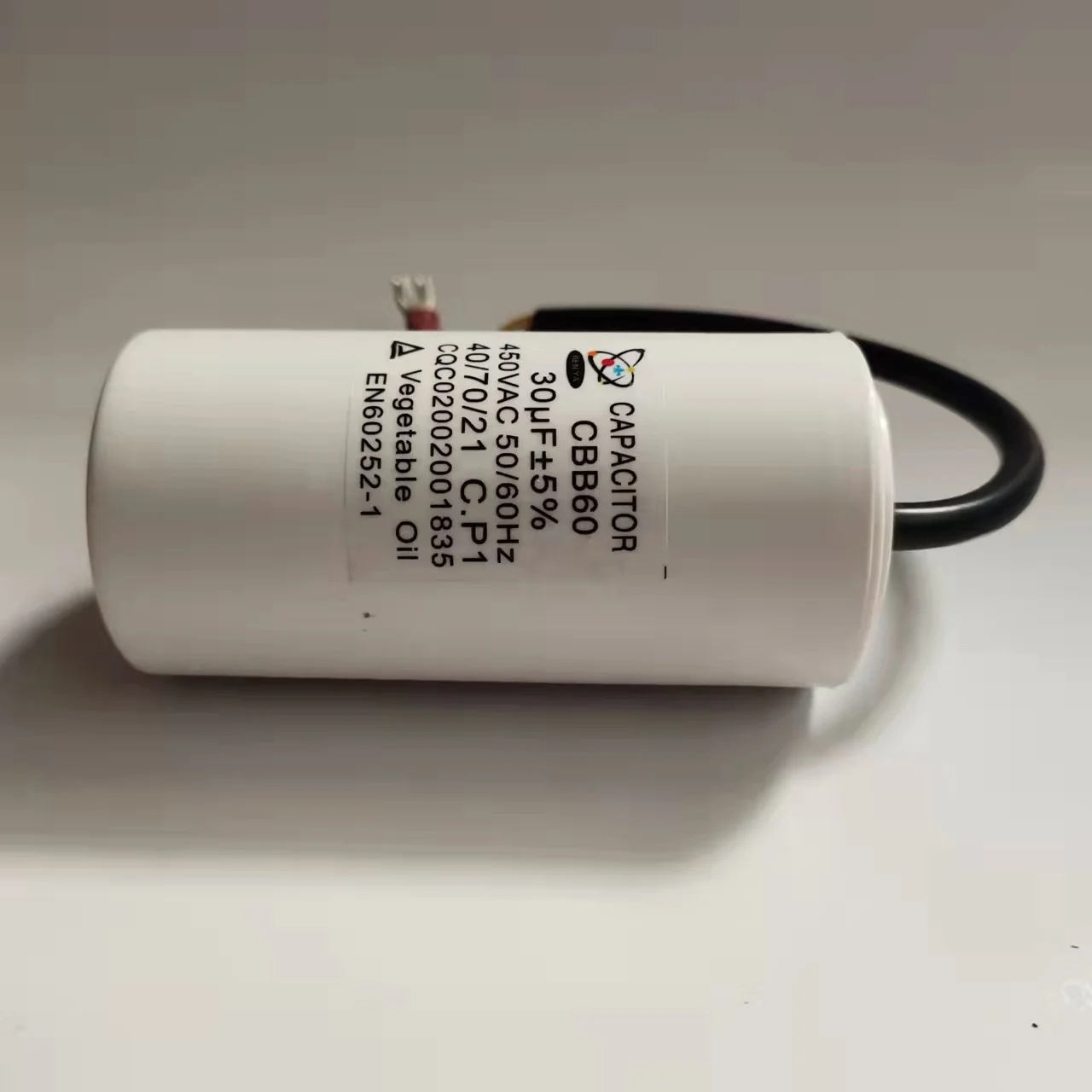 factory outlet High quality aluminum shell starting capacitor CBB60 for motor accessories
