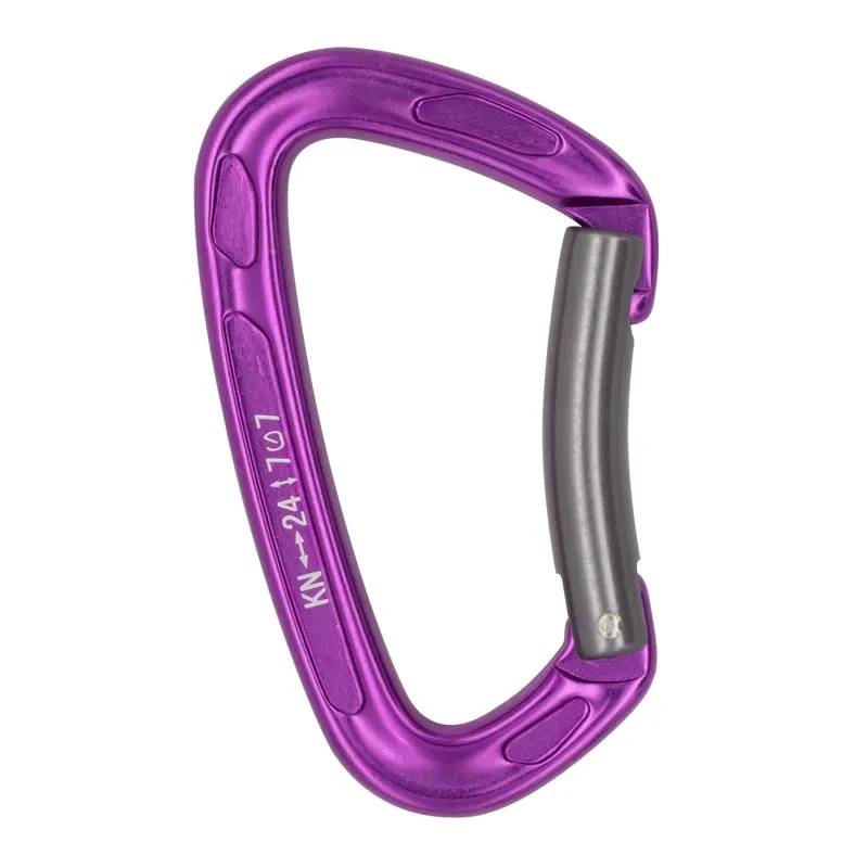 Jensan Hot Sale 22KN Aluminum Auto Locking Multifunction Spring Carabiner Clips Hook For Climbing