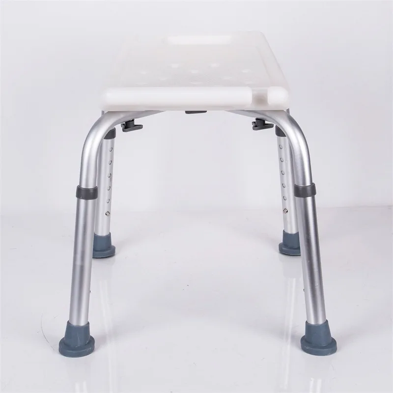 light weight aluminum alloy shower chair bathroom safety chair seat