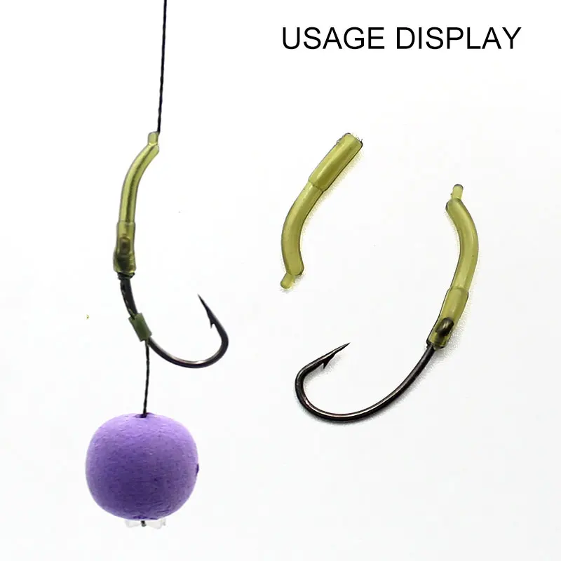 Carp fishing Accessories D Rig kickers hooks line aligners sleeve anti tangle sleeve for hair ronnie rigs end tackle