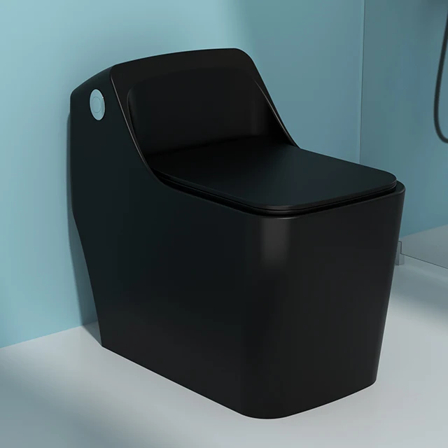 Modern square inodoro negro toilet sanitary wc floor mounted chinese ceramic commode colored toilets
