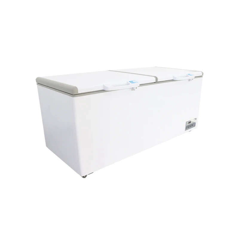 Factory Prices White Deep Chest Type Freezer Refrigeration For Industrial