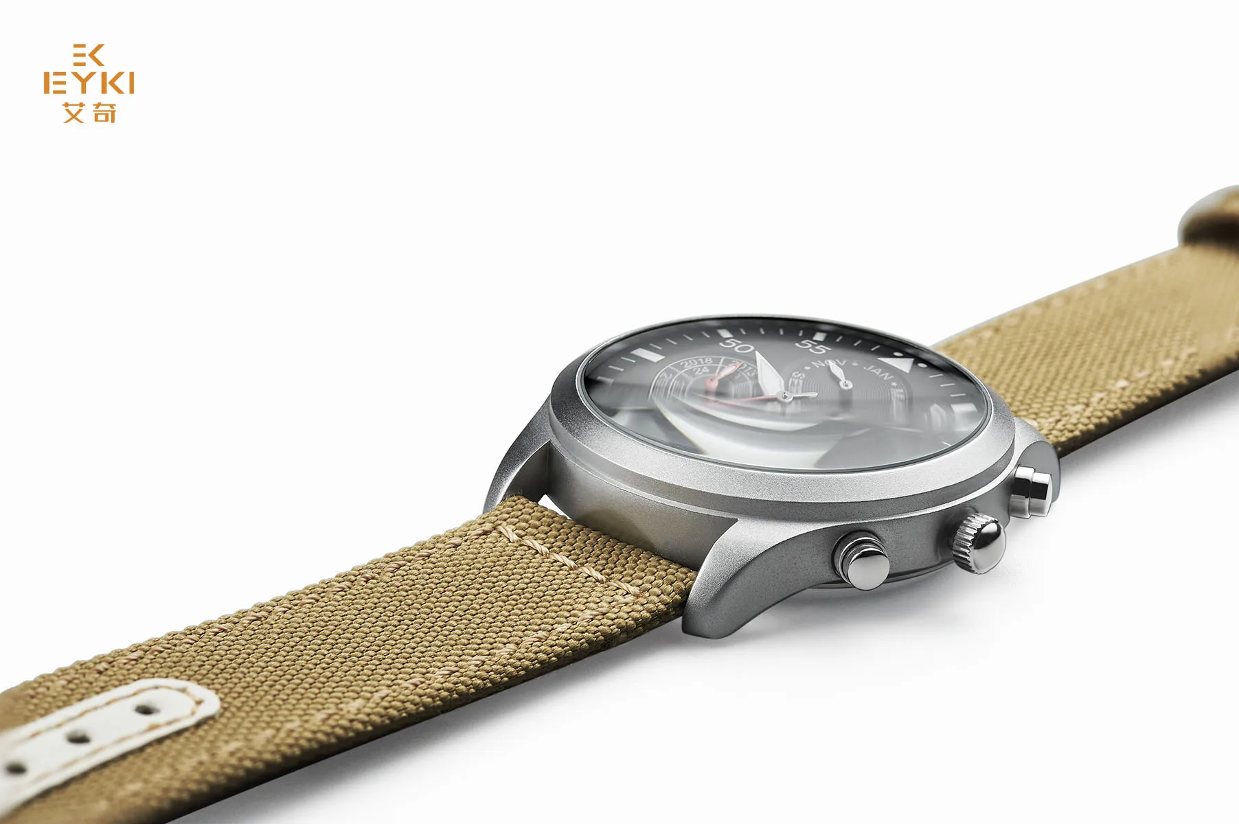 OEM Design Fashion Men Stainless Steel Waterproof Luxury Wristwatch Custom LOGO Automatic Chronograph Watch reloj automat hombr
