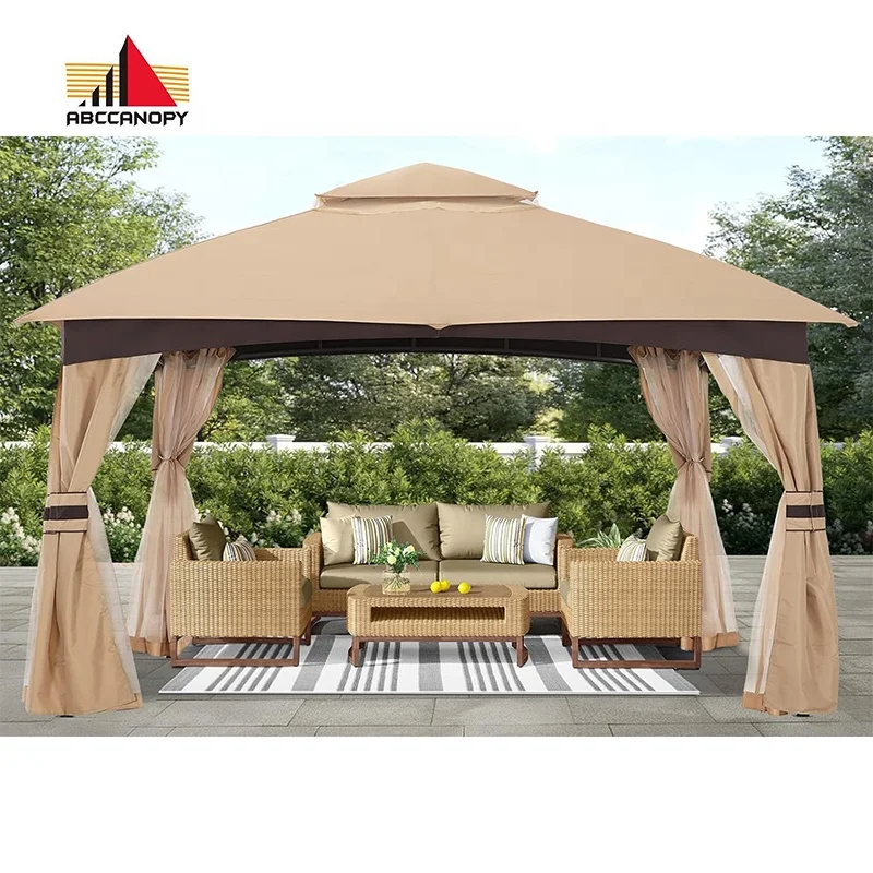 ABCCANOPY Waterproof Fabric For Gazebo Poland Durable Gazebo Pergola Courtyard Canopy Outdoor Pawilon Ogrodowy