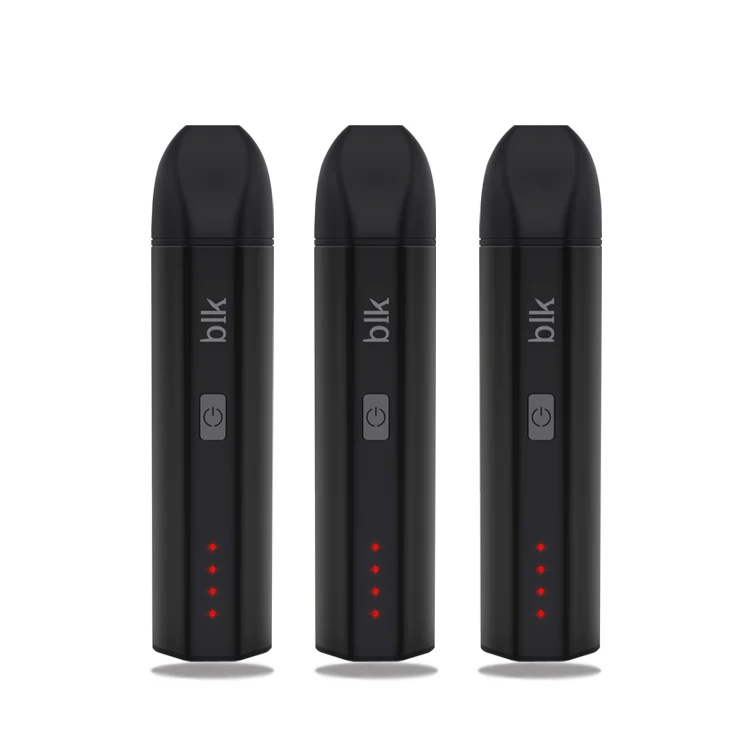 
hot sale BLK NOVA 064 4 in 1 dry herb vaporizer CBD/wax metal material mini vaping kit 