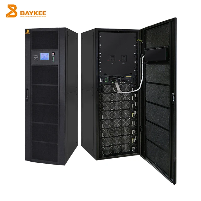 baykee Three phase online ups 100kva 120kva 200kva ups power supply with factory price SNMP card