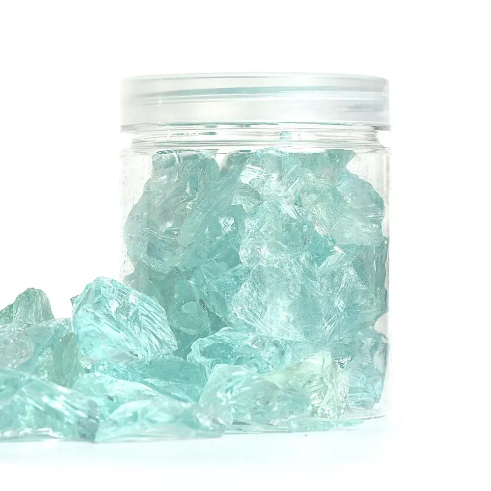 10-20mm Firepit Glass Stones Decorative Rocks Gravel for Patio Garden Fire Pits