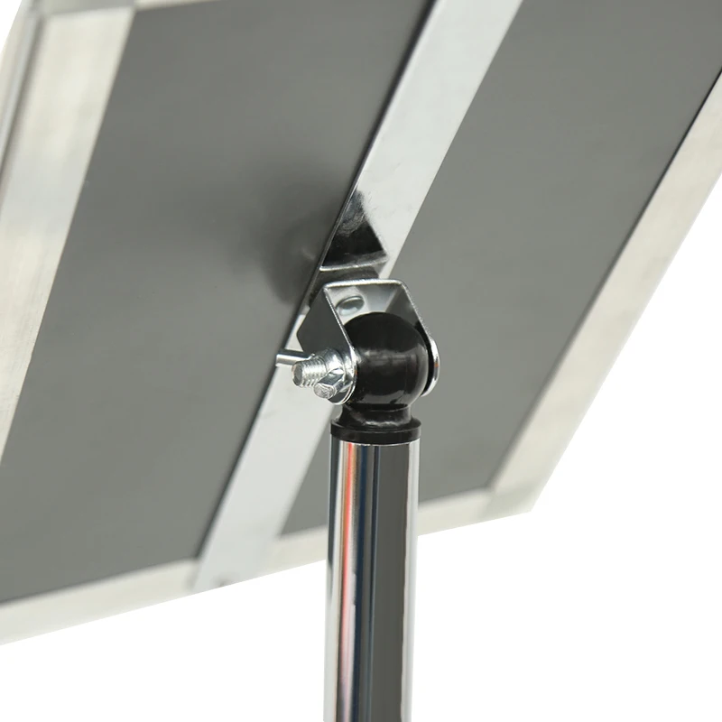 A3 A4 Advertising Aluminum Menu Stand Snap Frame Sign Holder Height Adjustable Poster Stand