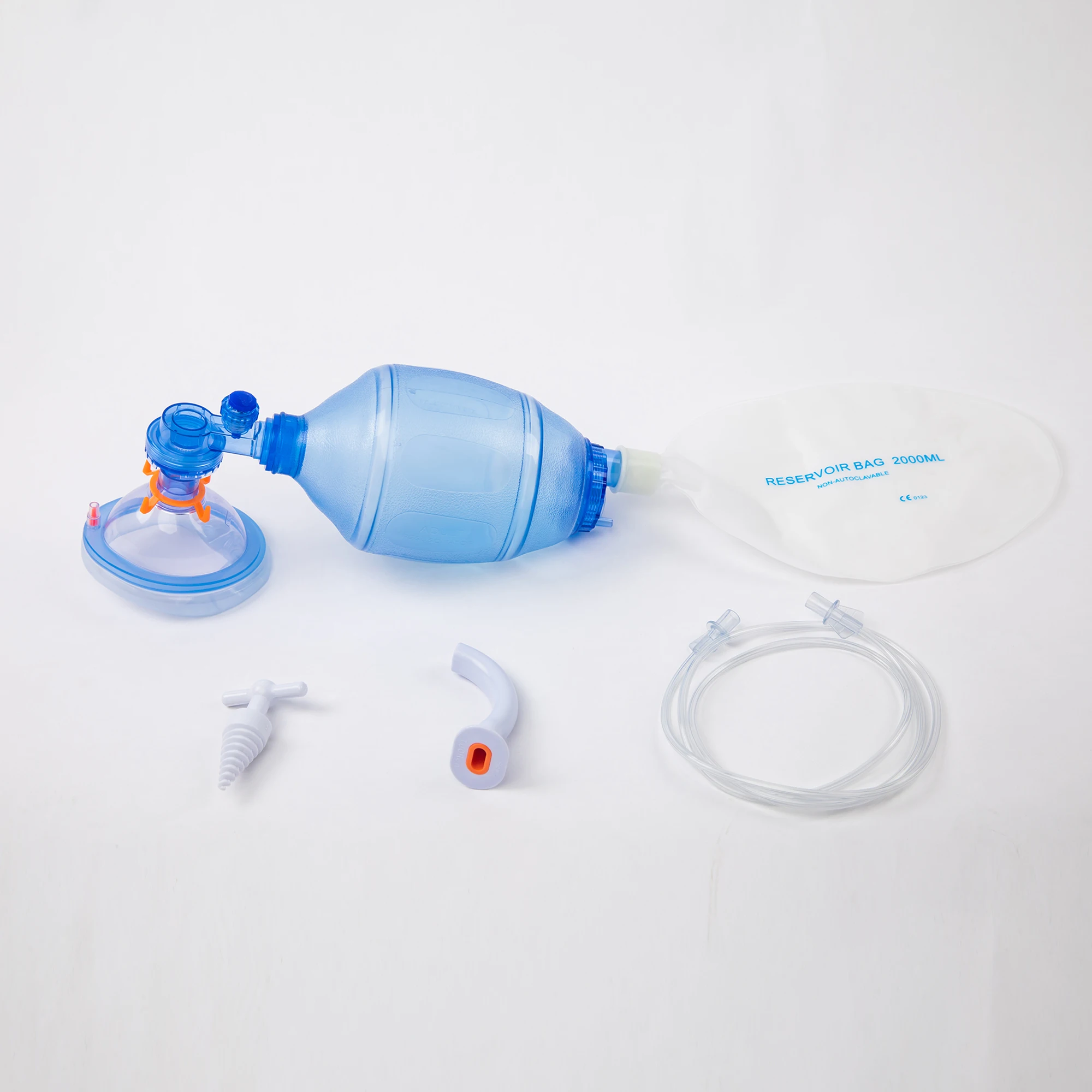 Adult Emergency Disposal Pvc and Silicone Ambu Bag Manual Resuscitator