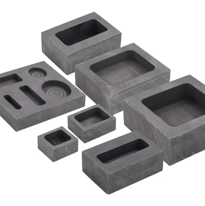 Cheap And High Quality Al-L Carbon B Ingot Gold/Silver/Copper Graphite Mold 50g/100g150g/300g/500g/1kg/1.4kg/2kg