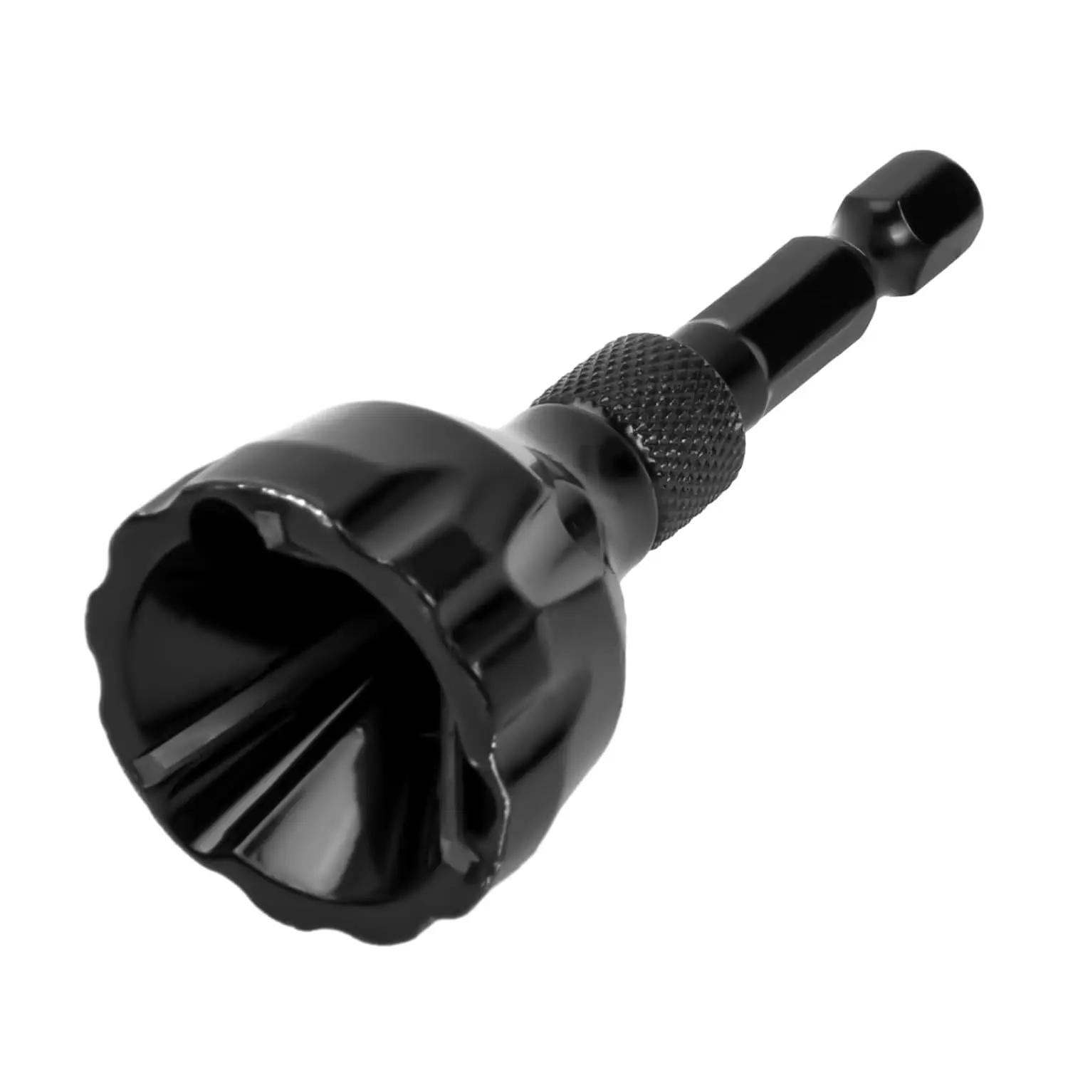 CISIVIS Tungsten Blade External chamfering tool with Quick Release Hex Shank for Repairing Damaged Bolts Deburring Drill Bit