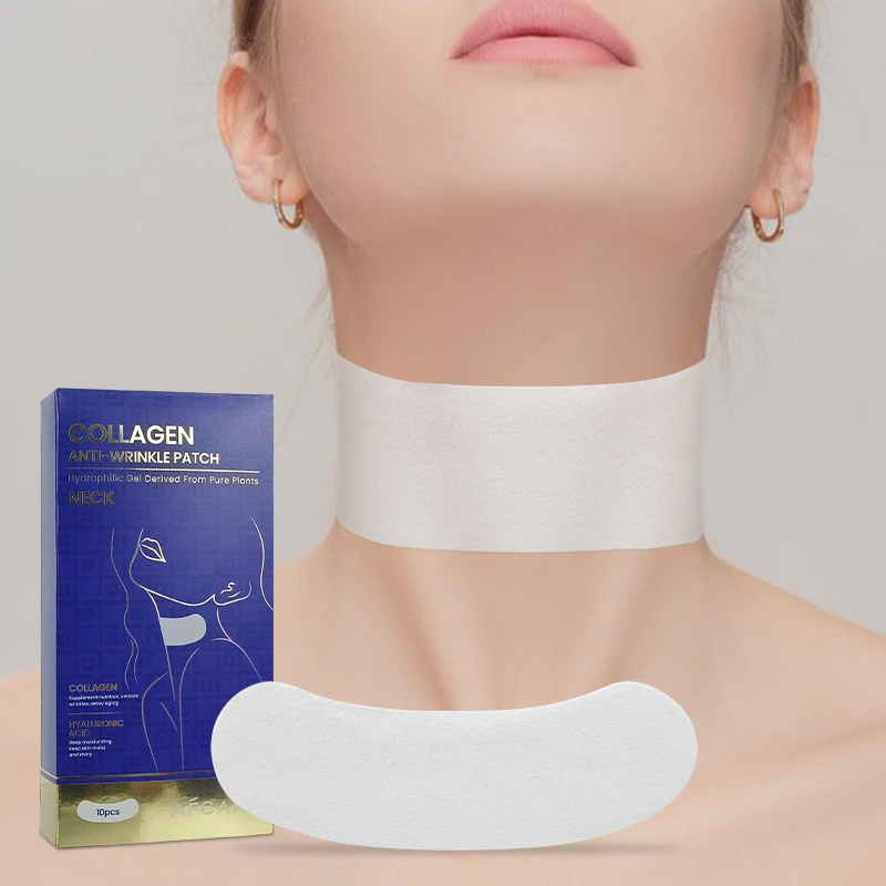 Face Masks Beauty Sheet Paraben-free Anti-aging & Smoothing and Centella & Collagen Anti wrinkle Firming Moisturizing Neck Patch