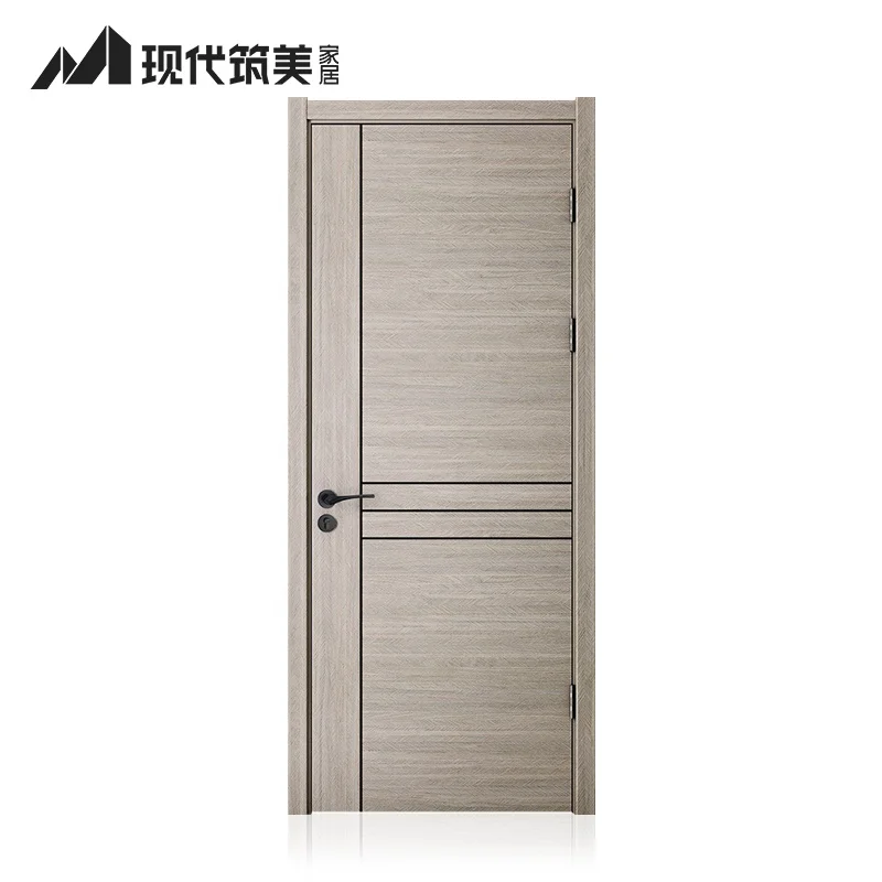 Commercial houses hotels office sound proof melamine wpc pvc mdf wooden interior doors