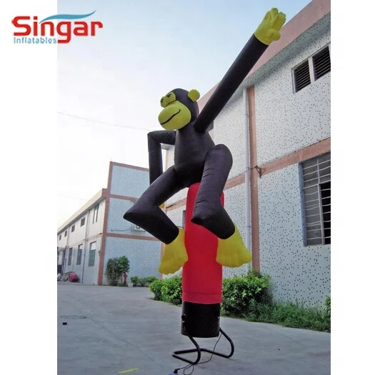 inflatable monkey air dancer,sky dance