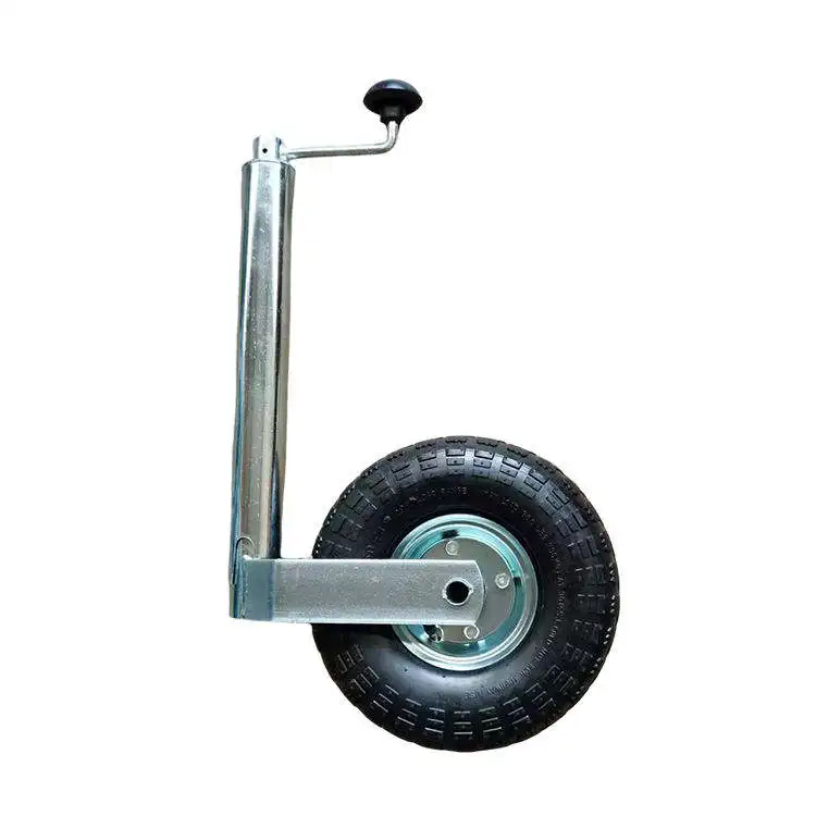 Auto Fold Trailer Jack Heavy Duty Extended Trailer Legs Landing Leg Small Jockey Wheel