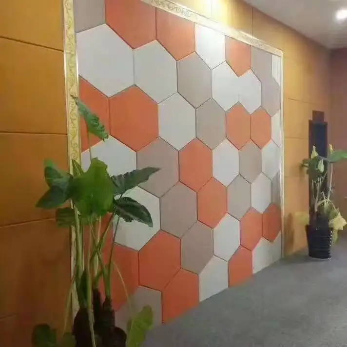 Sound Insulation Polyester Acoustic Panels Wall Sound Proof Panel with Good Quality