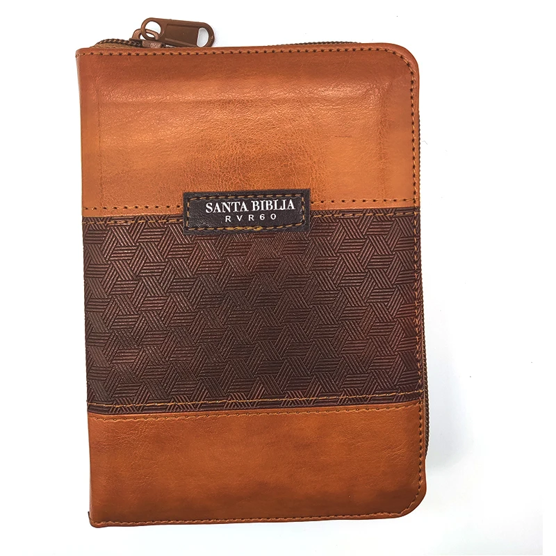 OEM Custom Printing Leather Cover Holy Bible Of The New Living Translation