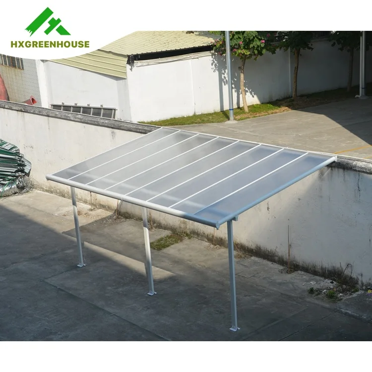 Rain Cover Balcony Shade Cover Waterproof Outdoor Rain Balcony Polycarbonate Window Roof Aluminum System Canopy Awning