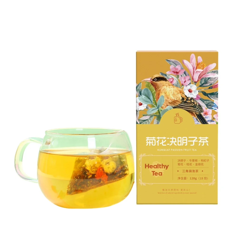 Organic Bright Eye Tea Improving Poor Vision Chrysanthemum Cassia Seed Tea