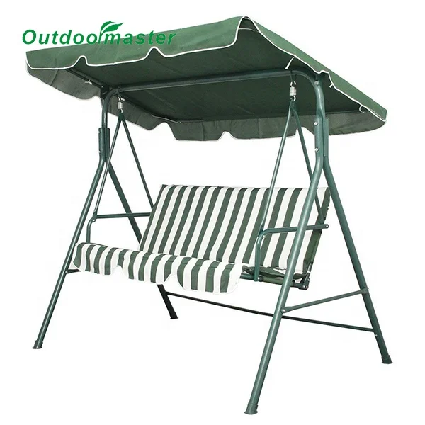 Garden 3 Seat Hammock Cushioned Swing Chair Outdoor Bench Seat with Canopy Patio Swings