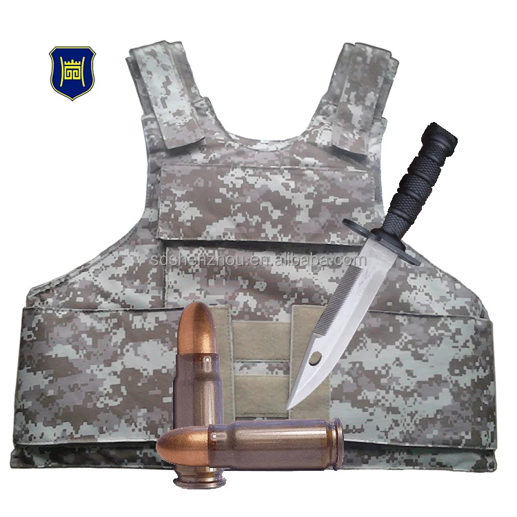 Bullet proof and Stab proof Vest Anti Stab Fabric Tactical Police Military Security Stab proof Vest level 1 24J + IIIA