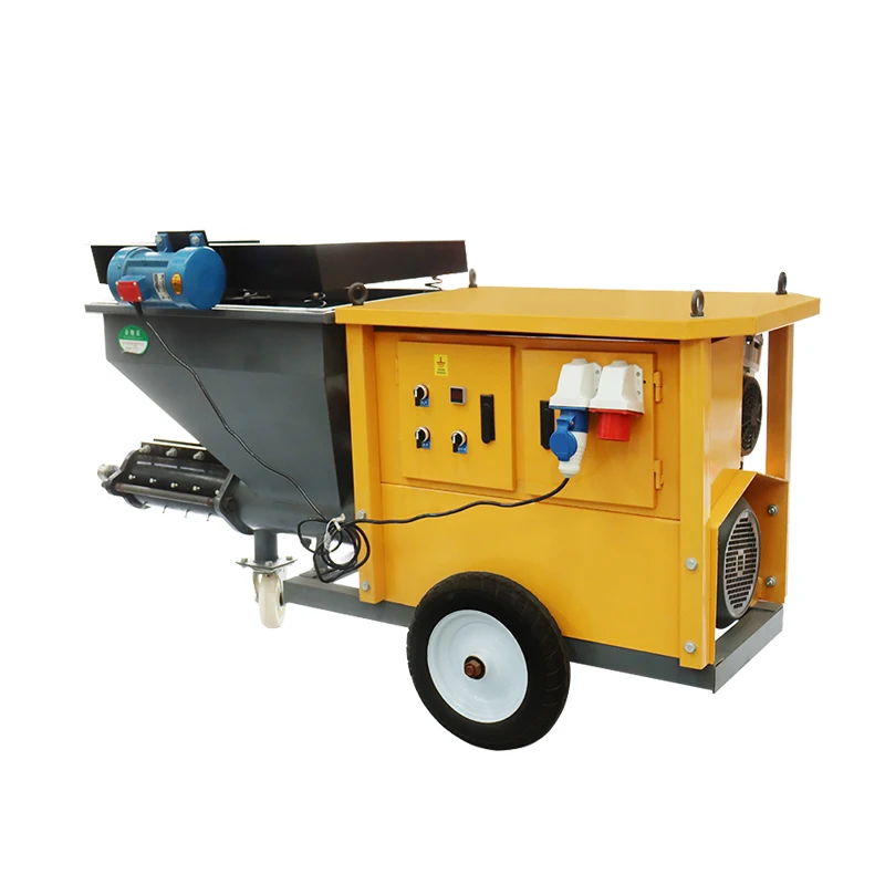 Style 711 Wall Screeding Plaster Mortar Spray Machine China Price For Cement  Concrete Mortar Plaster Spraying Machine