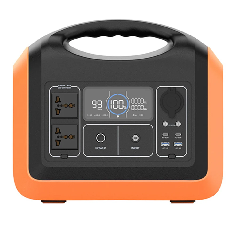 SOUOP 600W 1200W Powerstation Lithium Battery 500W 1000W Rechargeable Portable Power Station