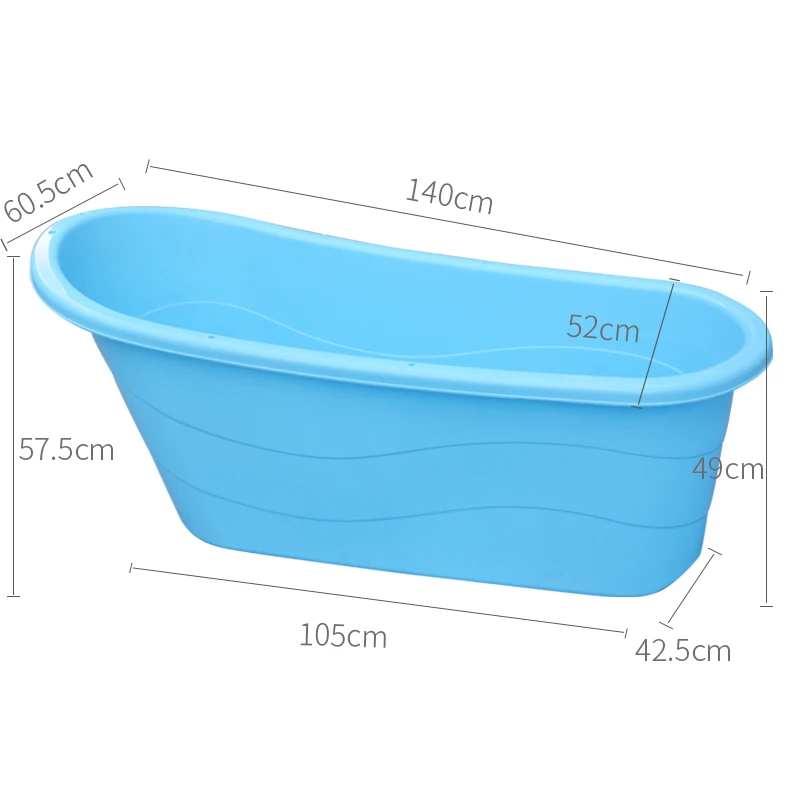 Adult Colorful Clear Free Standing Design Bath Tub
