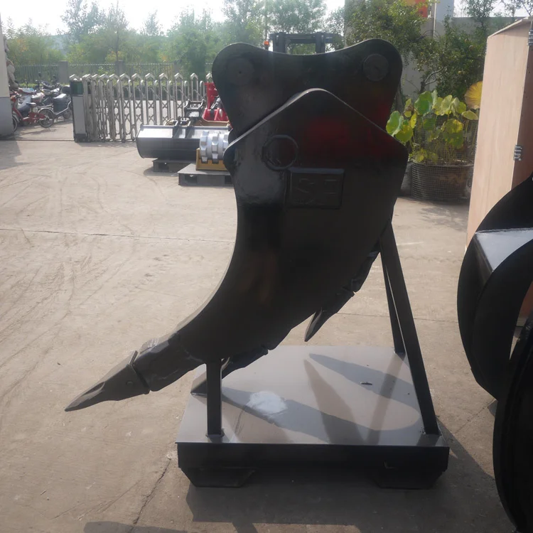 Multi ripper shank for excavators