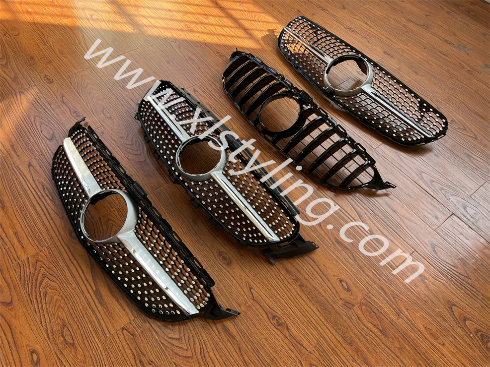 Car Styling Facelift Grill For Mercedes BENZ W205 X253 W213 Diamonds Grilles