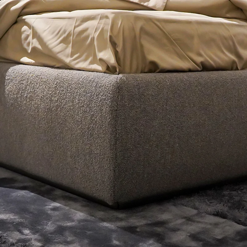 MODENFILI letto matrimoniale Luxury Italian-Style Double Bed Upholstered Leather Modern Design  Fabric Materials camas Bett lits