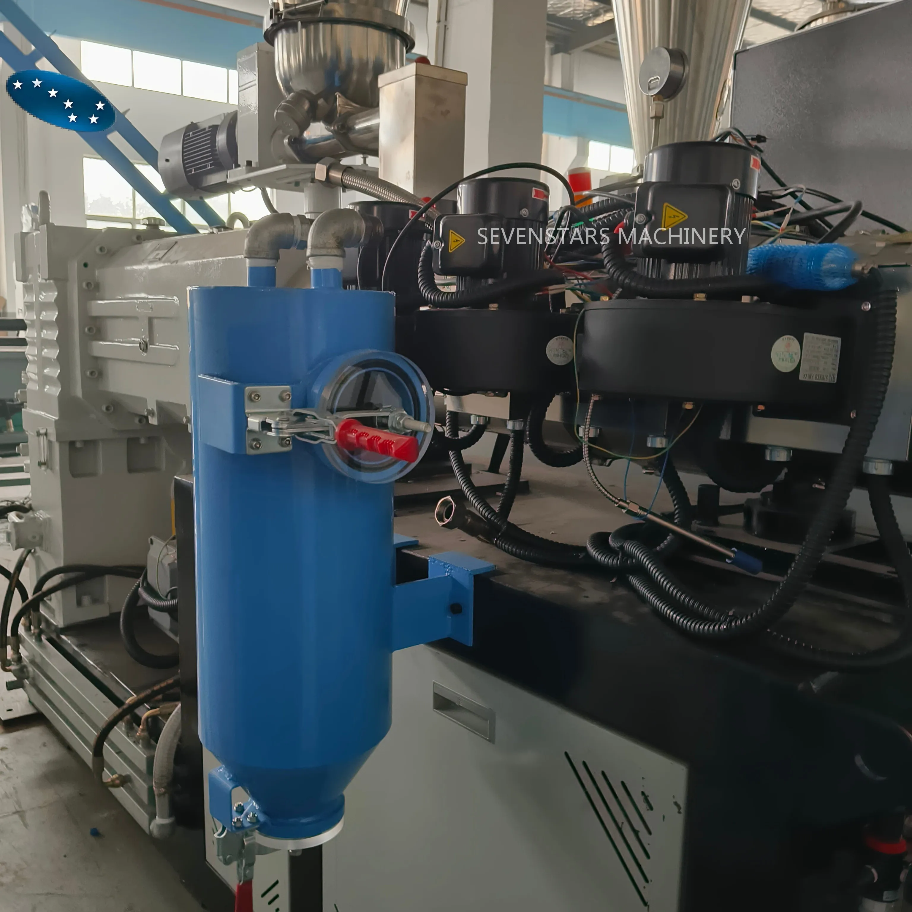 high quality SJSZ series double screw extruder PVC pipe making machine