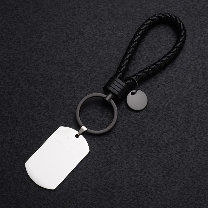 Promotional Blank Metal Key Chains Custom Logo Stainless Steel Keyring Design Your Own Cartoon Enamel Key Ring Metal Key Chains