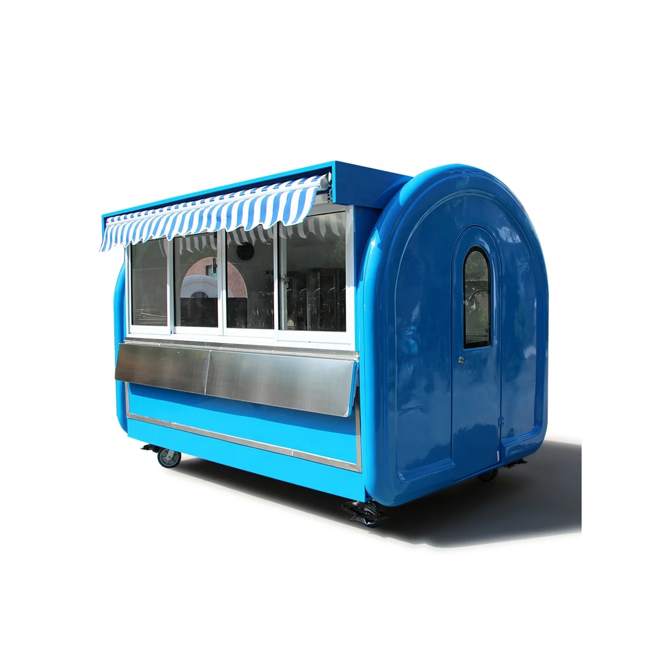 Customized Mobile Ice Cream Coffee Hot Dog Fast used Food Trailer