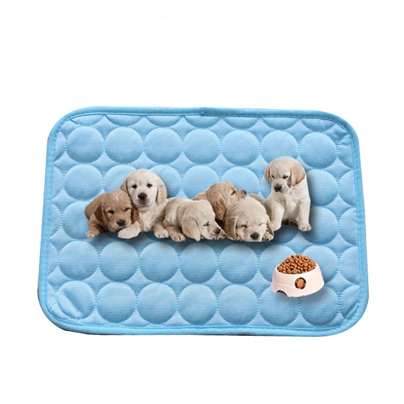 Waterproof Summer Cat Puppy Dog Cooling Mat & Sleeping Pad Washable Bed Self Cooling Pad Blanket for Pets, Kids and Adults