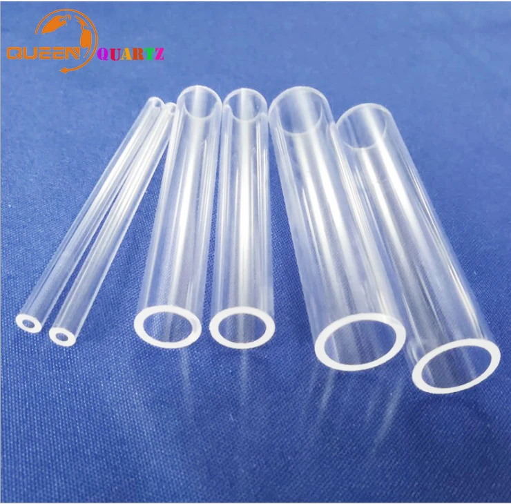 Specializing in the production of curved quartz tube Heat Resistant Quartz Glass Cylinder Fused Silica Transparent Quartz Tubes