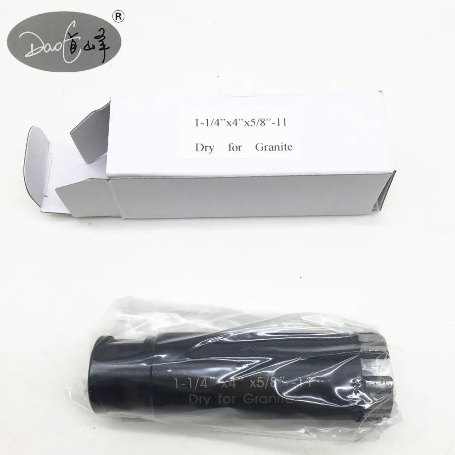 Daofeng 2013 hot selling 1-3/8 Inch Dry Diamond Core Drill Bit 5/8'-11 Thread for Granite core drill bit dry drill bit