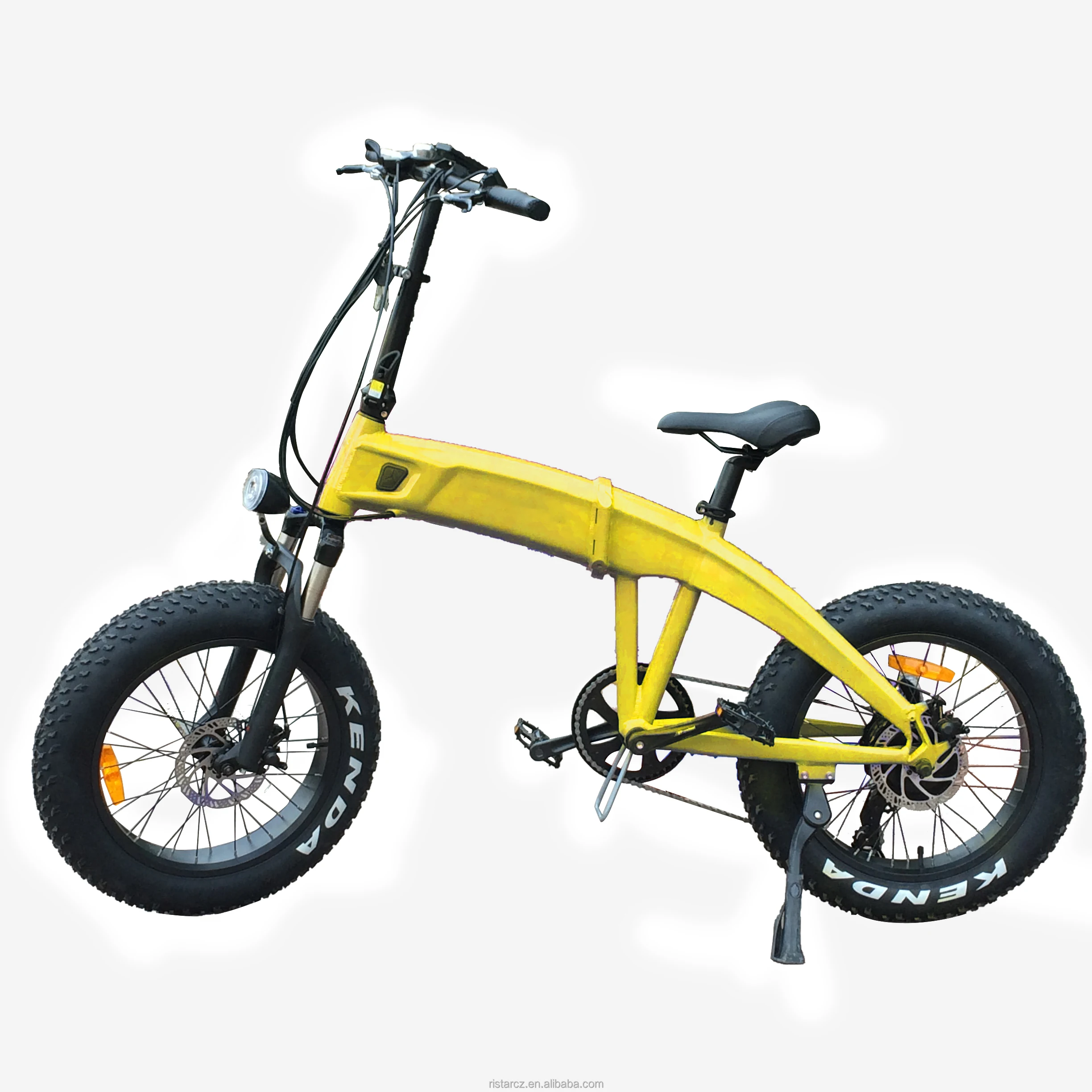 Folding Electric Ebike 350W High Performance Bicycle Folding Electric Bicycle E Bike 20X4 Fat Tire Ebike Motor Kit