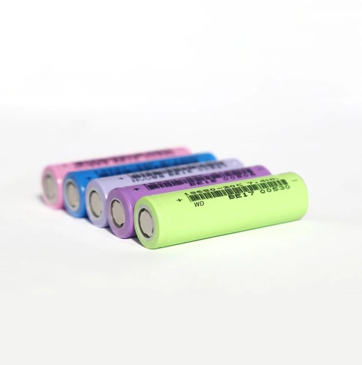 high capacity 18650 li-ion rechargeable battery 3.7v 18650 li-ion rechargeable cylindrical lithium battery