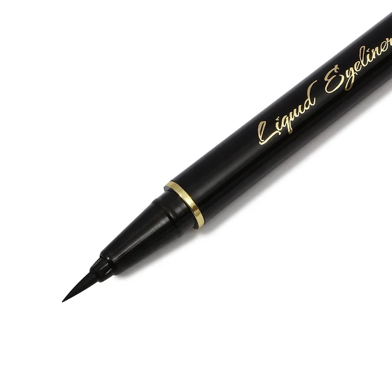 Best Selling Black Clear Waterproof eye liner Easy  Glue Pen Cosmetics OEM Colorful Adhesive Eyeliner