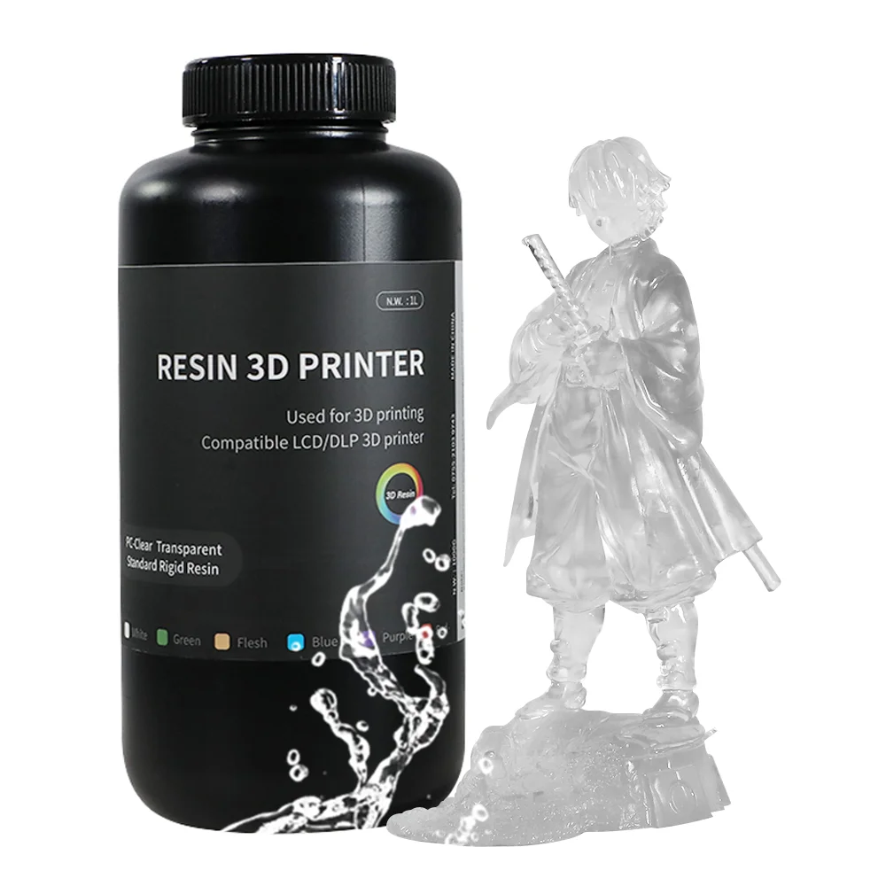 Creality PioCreat liquid photopolymer UV resin 405nm transparent epoxy high temperature clear resin for lcd dlp 3d printer