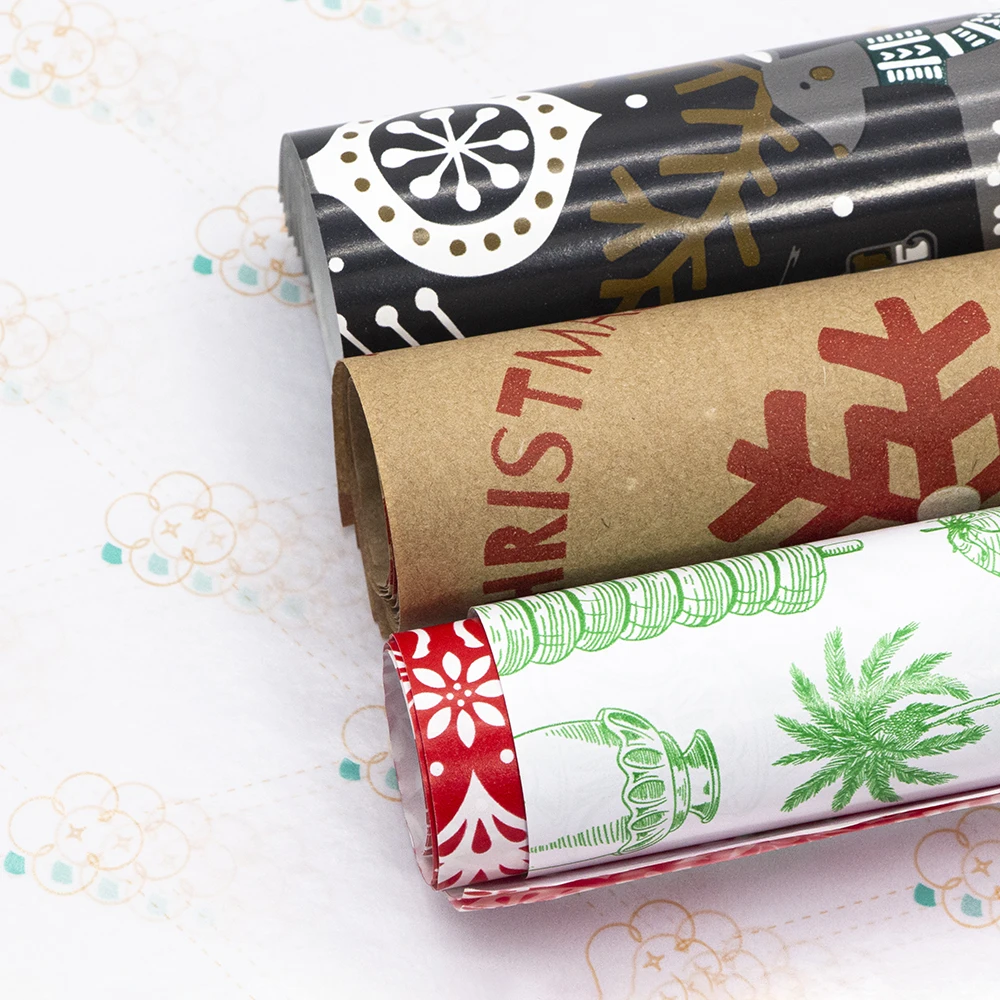 Custom Printed Logo 17g 28g  Multicolor Gift Tissue Paper Clothing Flower Wrapping Paper For Packaging