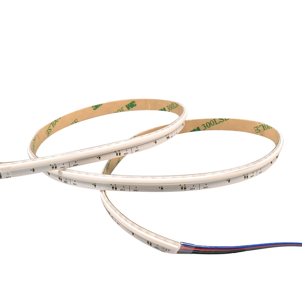 new side view cob rgb 480led 10w led cob strip light with ul