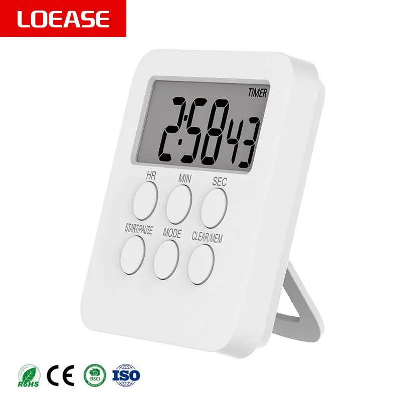 students small cooking feeder timer lab digital lcd screen kitchen countdown timer MODEL NO T0609