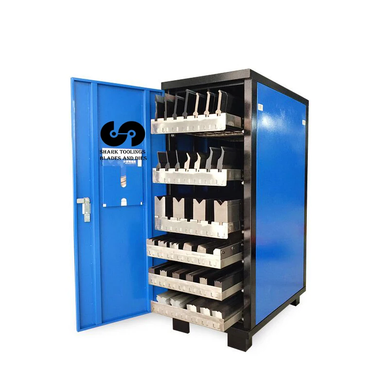 Amada Six Layers Press Brake Tooling Cabinet capable of 42 pieces full length punch and dies